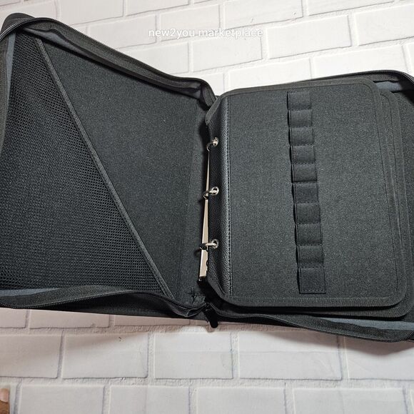 NEW 70 slot marker organizer 3 hole binder/ arts and craft/ brush holder/ makeup - Picture 1 of 13